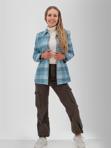 Salina Organic Plaid Shirt studio