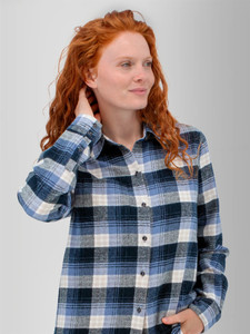 Salina Organic Plaid Shirt studio