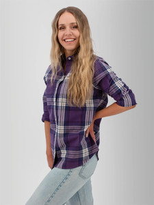 Salina Organic Plaid Shirt studio
