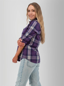 Salina Organic Plaid Shirt studio alt1