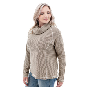Wrenley Cowl Neck Pullover studio alt 1