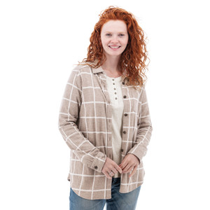 Alora Boyfriend Fleece Shirt studio