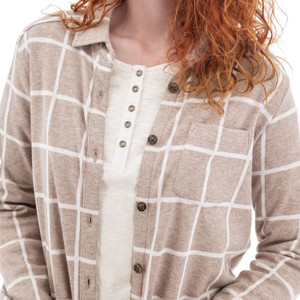 Alora Boyfriend Fleece Shirt studio alt 2