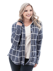 Alora Boyfriend Fleece Shirt studio