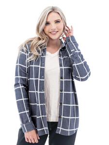 Alora Boyfriend Fleece Shirt studio alt1