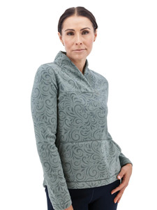 Raelyn Recycled Fleece Pullover studio alt 1