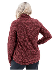 Raelyn Recycled Fleece Pullover studio back