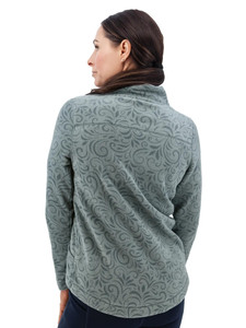Raelyn Recycled Fleece Pullover studio back