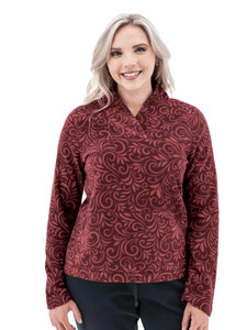 Raelyn Recycled Fleece Pullover studio