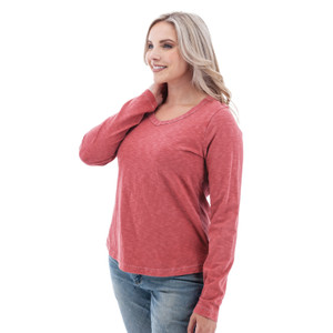 Layla Organic V-Neck Top studio alt 1