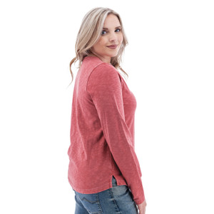 Layla Organic V-Neck Top studio alt 2