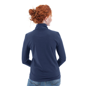 Mariela Organic Turtleneck studio back