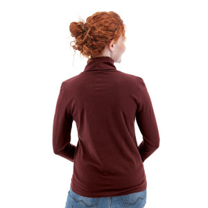 Mariela Organic Turtleneck studio back
