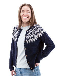 Alani Fair Isle Cardigan studio alt1