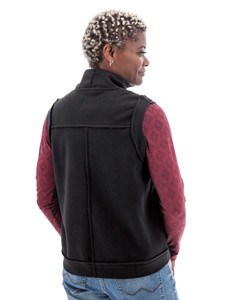 Payette Fleece Vest studio back