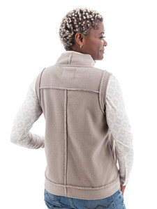 Payette Fleece Vest studio back