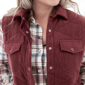 Hadlee Fleece Vest studio alt 2