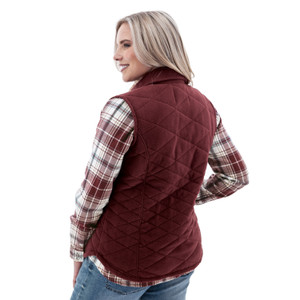 Hadlee Fleece Vest studio back