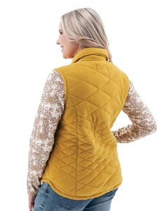 Hadlee Fleece Vest studio back