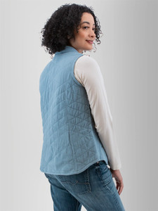 Hadlee Fleece Vest studio back