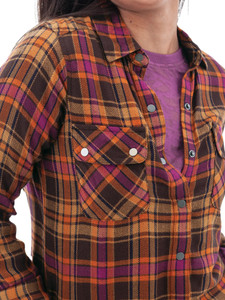 Emerson Plaid Shirt studio detail