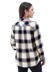 Braelin Plaid Shirt studio back image