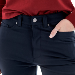 Roma 5-Pocket Stretch Pant studio detail