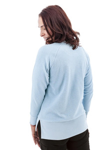 Shiloh Fleece Pullover studio back image