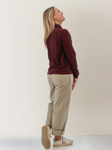 Tiffi Cowl Neck Top studio back