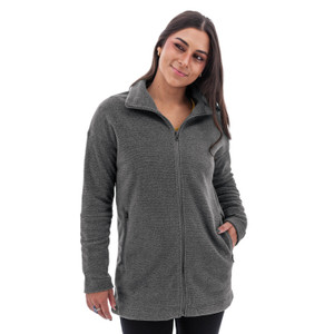Westbrook Fleece Long Coat studio alt1