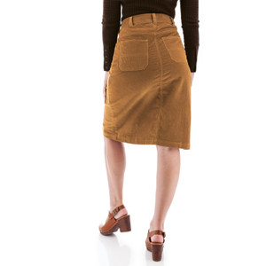 Rhyder Cord Skirt studio back image