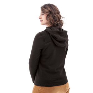 Dog-Walker Fleece Jacket studio back image black