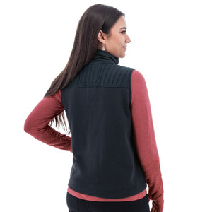 Dog-Walker Fleece Vest studio back image