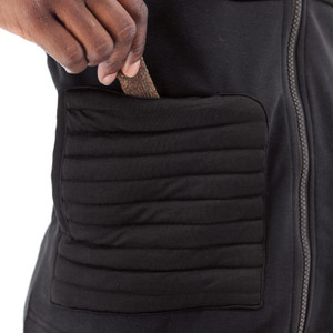 Dog-Walker Fleece Vest detail