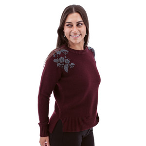 Lindley Embroidered Sweater studio alt2 image