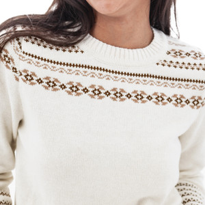 Liesel Fair Isle Sweater studio detail