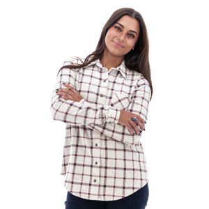 Luscious Plaid Fleece Shirt studio alt1 image Luscious Plaid Fleece Shirt studio alt1 image
