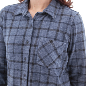 Luscious Plaid Fleece Shirt studio detail Luscious Plaid Fleece Shirt studio detail