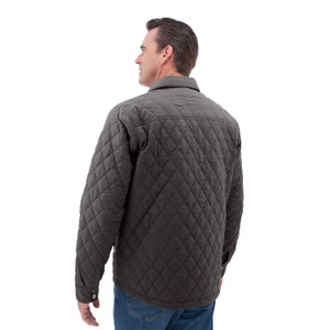 Jameson Recycled Quilted Jacket studio back