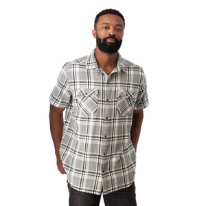 Liam Organic Cotton Snap Button Shirt studio