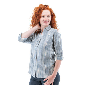 Plumas Organic Roll-Up Shirt studio alt1