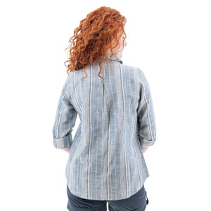 Plumas Organic Roll-Up Shirt studio back