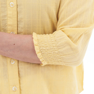 Anna Smocked Sleeve Blouse studio alt3