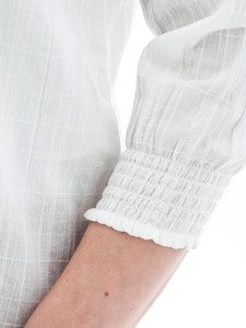 Anna Smocked Sleeve Blouse studio alt2