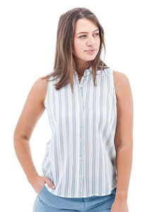 Nadya Organic Cotton Tank Top studio alt1