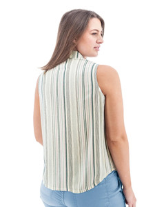 Nadya Organic Cotton Tank Top studio back