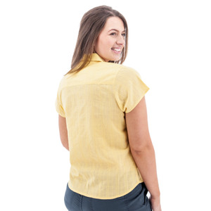 Aubrey Organic Camp Shirt studio back