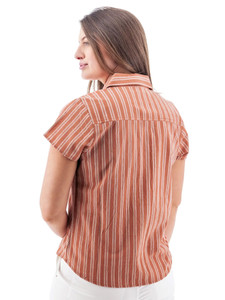 Aubrey Organic Camp Shirt studio back