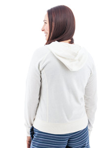 Corina Recycled Full Zip Hoodie studio back