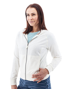 Corina Recycled Full Zip Hoodie studio